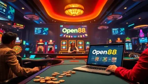 Experience the thrill of winning at Open88 with vibrant casino games and immersive gameplay.