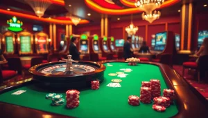 Experience luxury gaming at 78Win with vibrant casino tables and thrilling online interface.