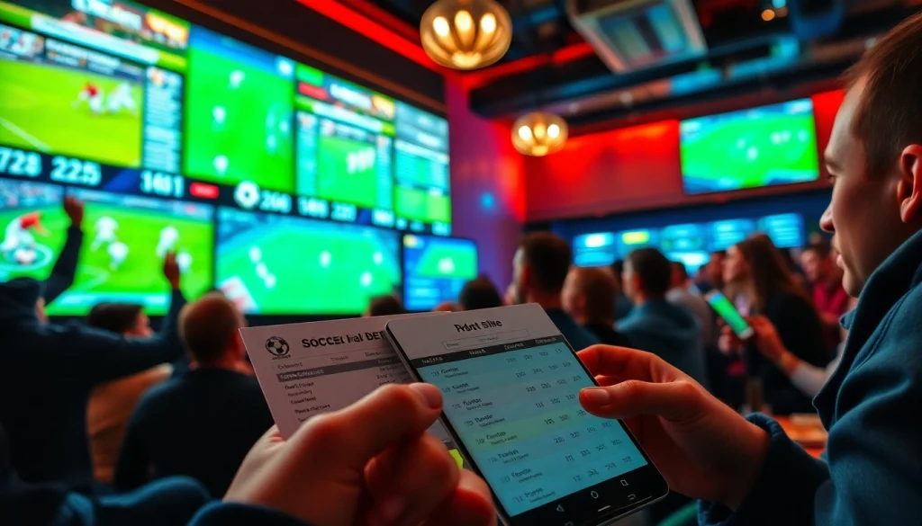 Exciting sports betting atmosphere at https://keonhacai.study/ showing live matches and odds.