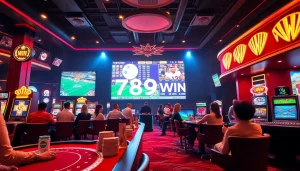 Experience thrilling online betting with 789WIN, showcasing vibrant casino games and interactive sports betting.
