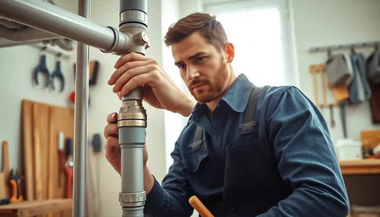 Experience whole house repiping services Clearwater FL with our expert plumbers at work.
