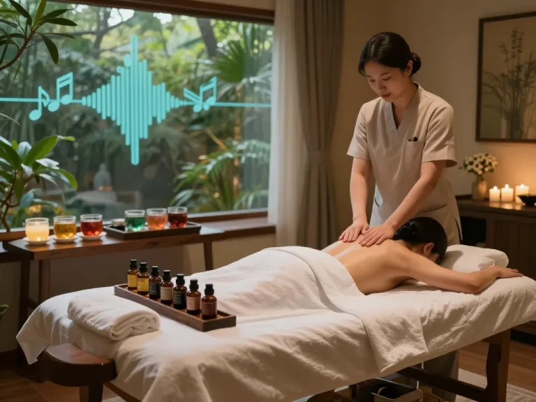 평화로운 스파 환경에서 활력을 주는 삼산동마사지 세션.