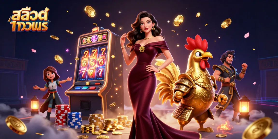 Engage in สล็อตทดลอง and experience thrilling spins with 3D characters and vibrant game elements.