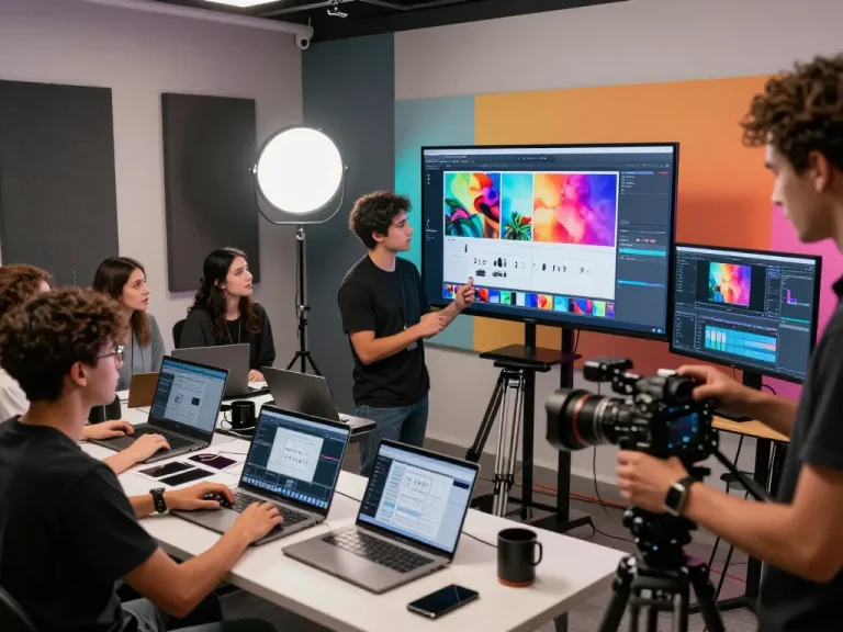 Dynamic workspace utilizing Seedance 2.0 for collaborative video production.