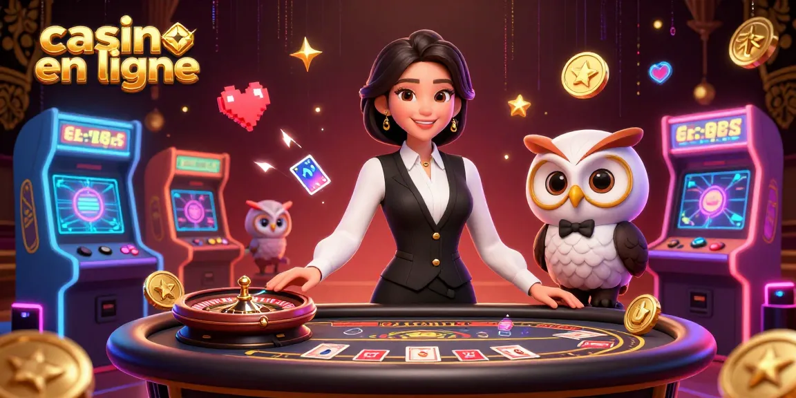 Découvrez l'excitation des casinos en ligne avec des croupiers dynamiques et des éléments de jeu captivants.
