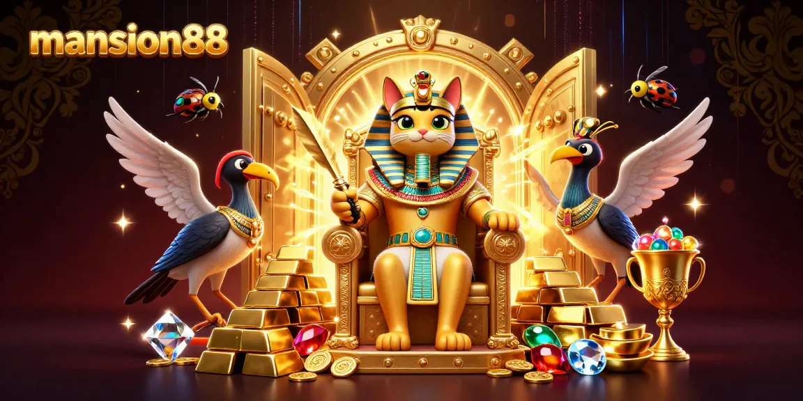 Engage in thrilling gameplay at mansion88 with dazzling gems and ancient treasures in a vibrant 3D casino