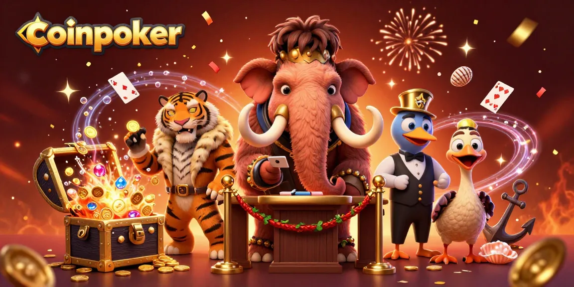 CoinPoker : Découvrez l'expérience de jeu immersive au sein d'un casino crypto dynamique.