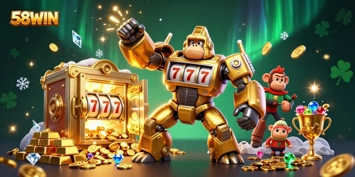 Experience thrilling wins at 58WIN with epic slots and golden treasures!