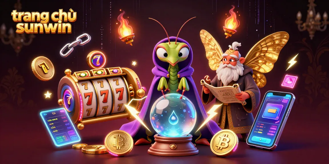 Engage with the vibrant world of trang chủ sunwin and experience thrilling slot games in a dynamic 3D illustration.
