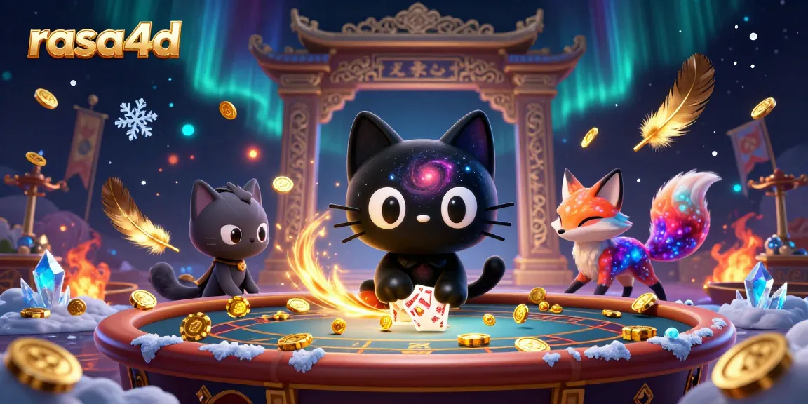 Meraih kemenangan di rasa4d dengan jackpot slot mewah dan keberuntungan kosmik.