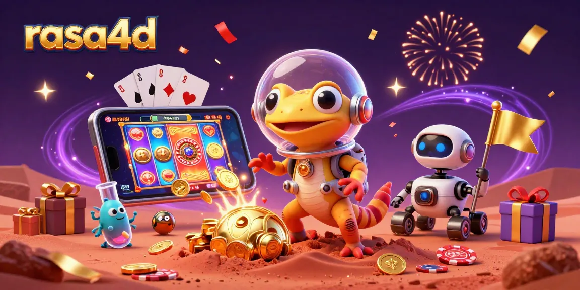 Menangkan jackpot di rasa4d dengan slot game menarik yang digali di kasino emas di Mars!